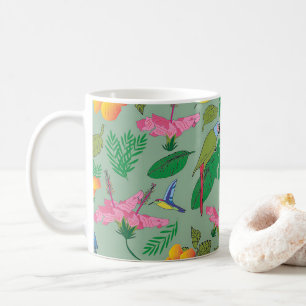 Mug Musique à thème tropical