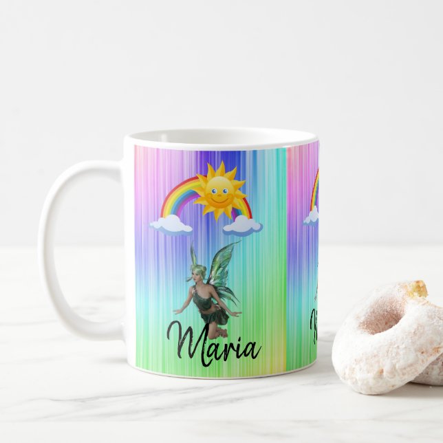 Mug Musique arc-en-ciel (Avec donut)