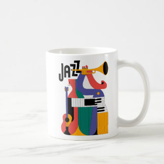 Mug musique art abstrait