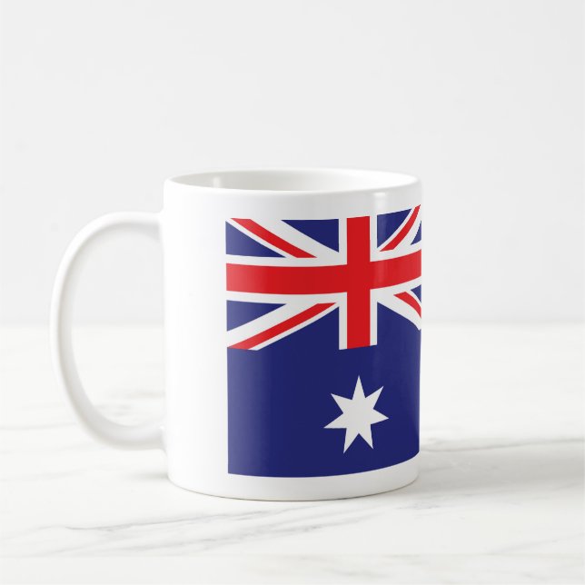Mug Musique avec drapeau national australien (Gauche)