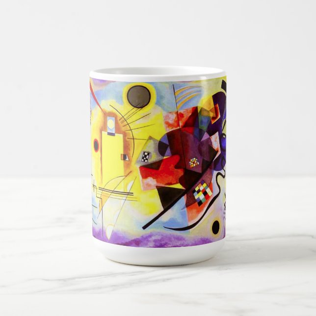Mug Musique bleue jaune Kandinsky (Centre)