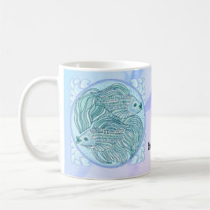 Mug Musique Blue Koi Fish