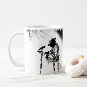 Mug Musique Blues en Live Groupe Guitare Dessin Artist