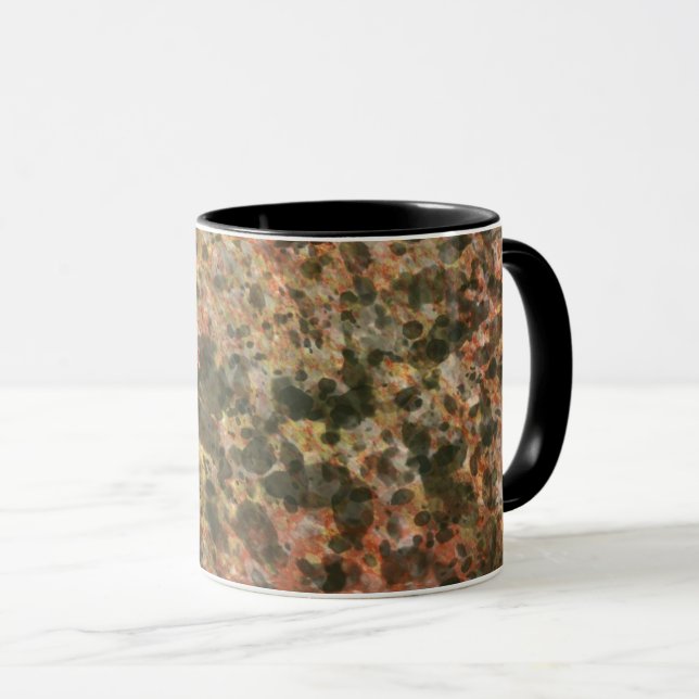 Mug Musique Brown en marbre (Devant droit)