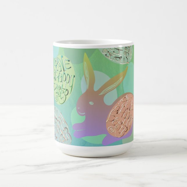 Mug Musique Bunny Pastels de Pâques (Centre)