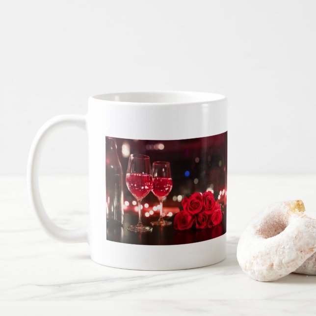 Mug Musique cadeau Valentine (Avec donut)