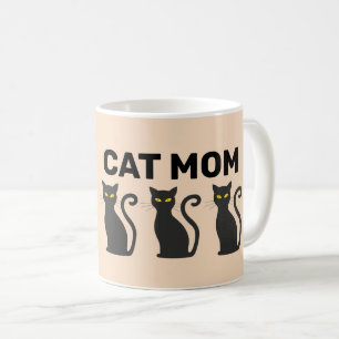 MUG MUSIQUE CAFÉ CAT MOM