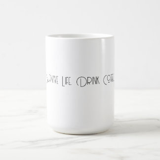 Mug Musique café message personnalisé
