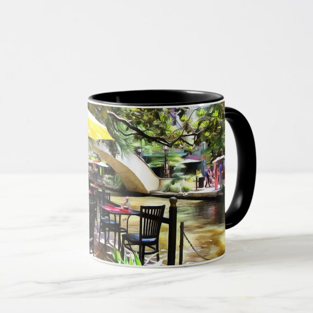 Mug Musique café Riverwalk (Devant droit)