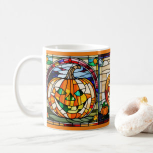 Mug Musique Citrouille en verre tendu