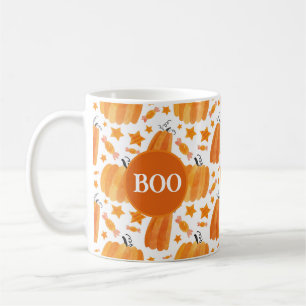 Mug Musique Citrouille Halloween Monogram