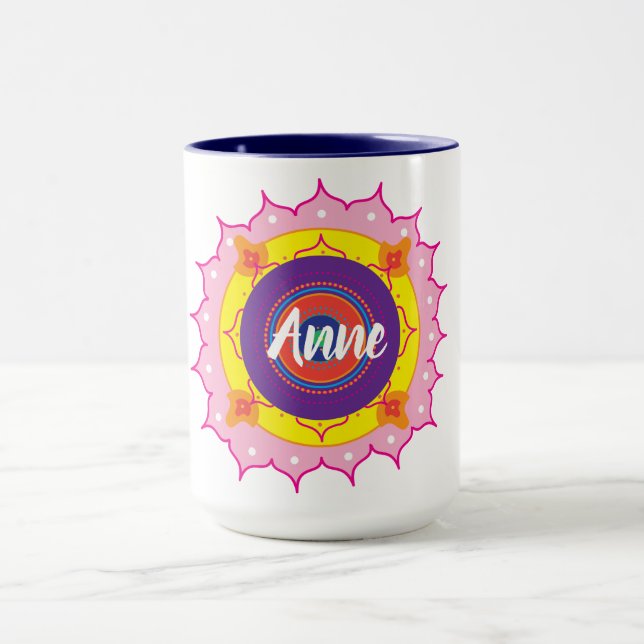 Mug Musique combinée Nom (Centre)