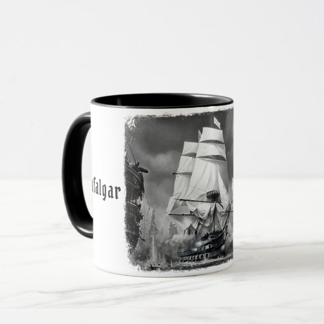 Mug Musique combo TRAFALGAR (Devant gauche)