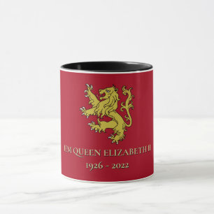Mug Musique commémorative de la reine Elizabeth II