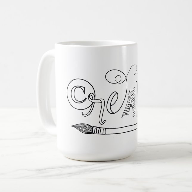 Mug Musique créative (Devant gauche)