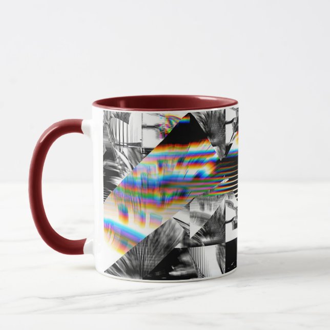Mug Musique d'attaque arc-en-ciel (Gauche)
