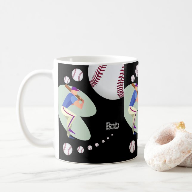 Mug Musique de baseball (Avec donut)