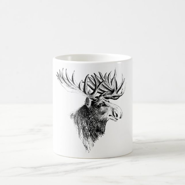 Mug Musique de café d'orignal (Centre)