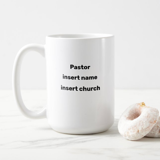 Mug Musique de café pasteur (Avec donut)