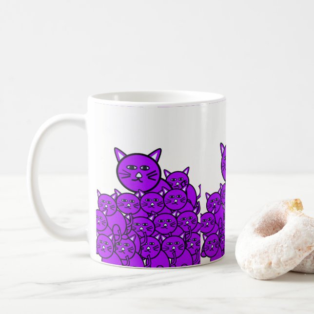 Mug Musique de chat (Avec donut)