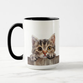 Mug Musique de chat à queue noire américaine