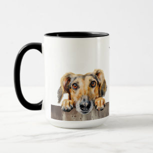 Mug Musique de chien saluki