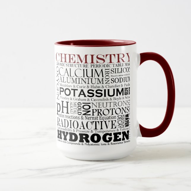 Mug Musique de chimie (Droite)