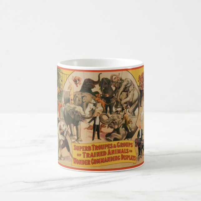 Mug Musique de cirque vintage (Centre)