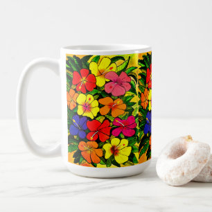 Mug Musique de couleur Hibiscus
