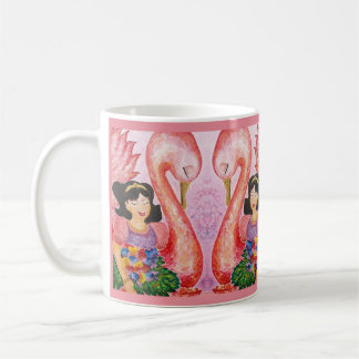 Mug Musique de cygne rose