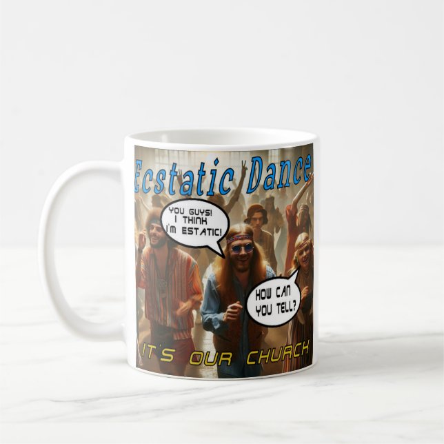 Mug Musique de danse extatique (Gauche)
