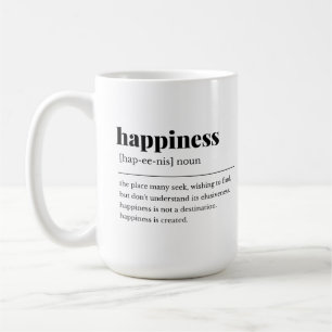 Mug Musique de définition du bonheur
