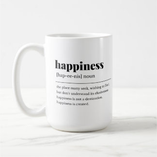 Mug Musique de définition du bonheur