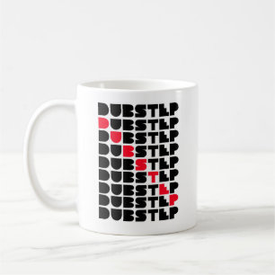 Mug Musique de Dubstep de types de filles de MUR de