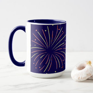Mug Musique de feu bleu