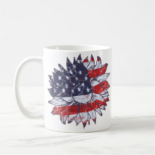 Mug Musique de fleurs patriotique