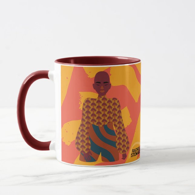 Mug Musique de glamour noir (Gauche)