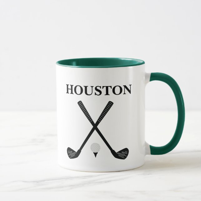 Mug Musique de golf personnalisée (Droite)