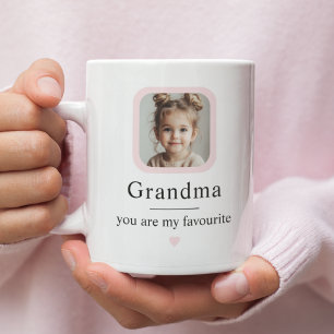 Mug Musique de grand-mère personnalisée avec 1 grand-e