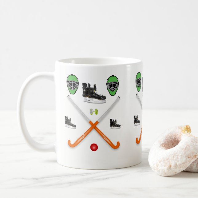 Mug Musique de hockey (Avec donut)