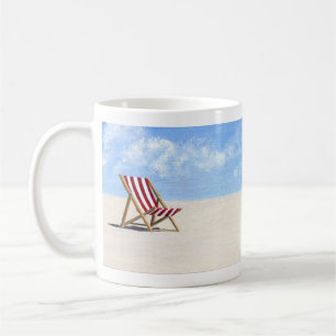 Mug Musique de la chaise de plage par Just Dahl