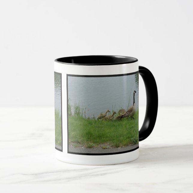 Mug Musique de la famille canadienne des oies (Devant droit)