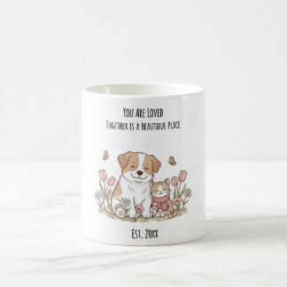 Mug Musique de la famille de chiens et de chats person