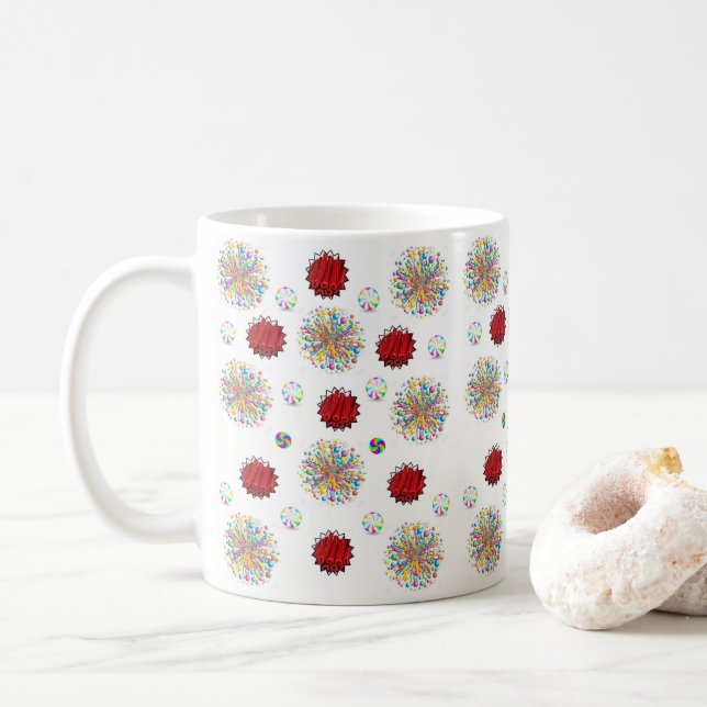 Mug Musique de la réglisse rouge (Avec donut)
