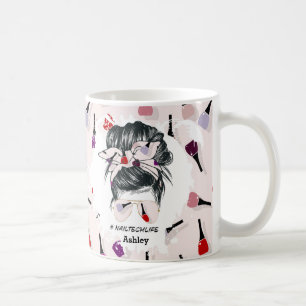 Mug Musique de la technologie de l'ongle personnalisée