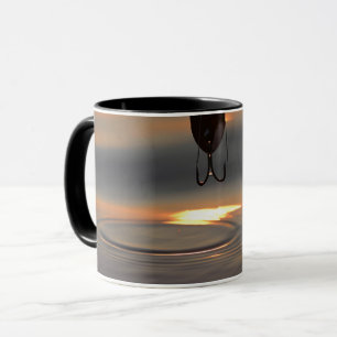 Mug Musique de leurre au coucher du soleil