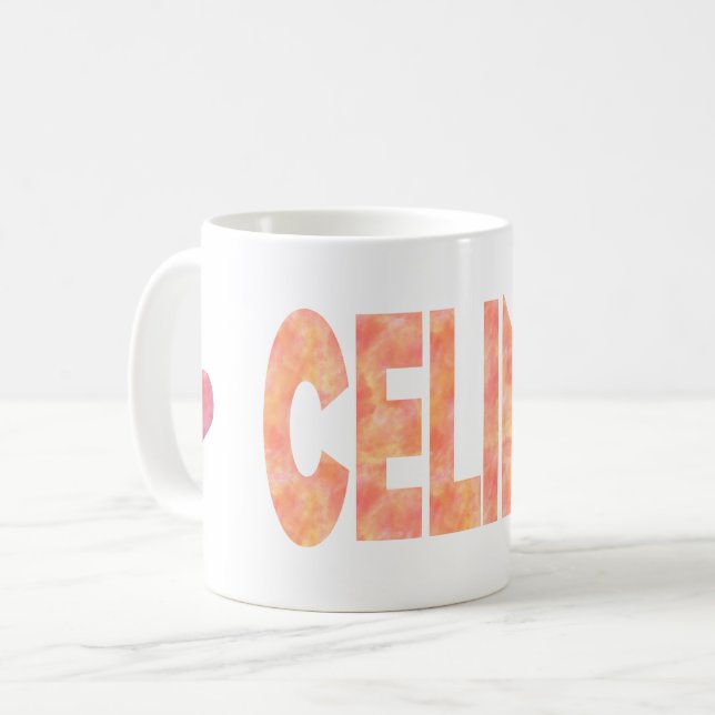 Mug Musique de ligne (Devant gauche)