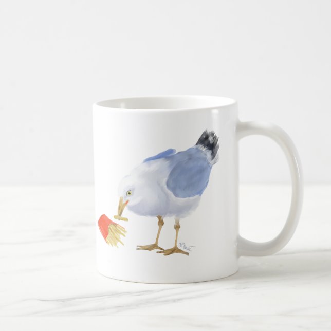 Mug Musique de mouette prendre deux (Droite)