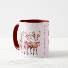 Mug Musique de Noël Deer Holiday