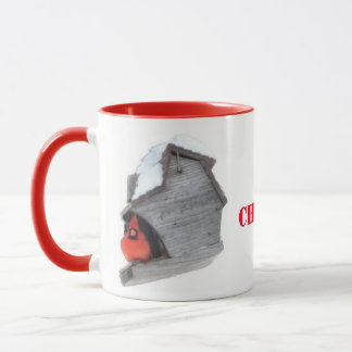 Mug Musique de Noël du cardinal